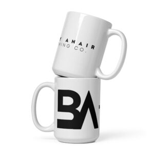 Billy Anair White glossy mug