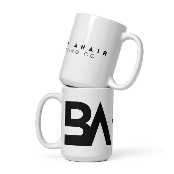 Billy Anair White glossy mug